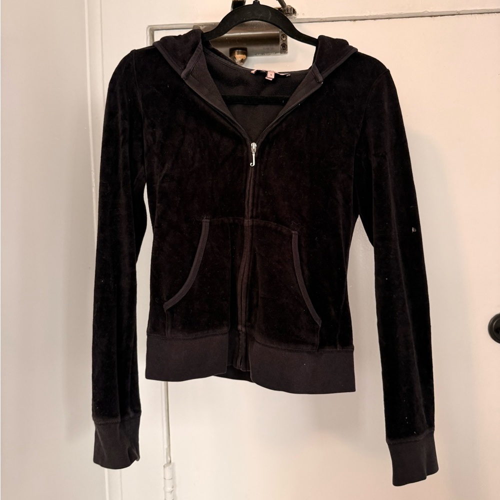 Juicy Couture Black Velvet Jacket